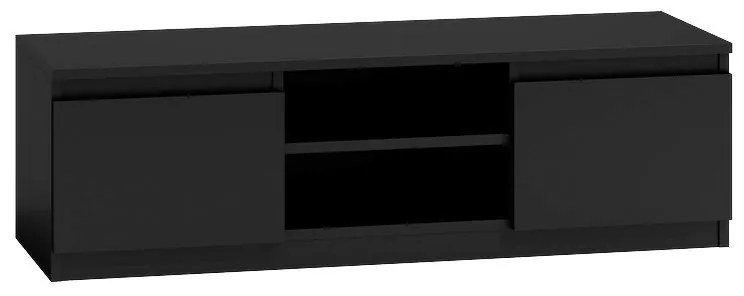 Aldabra RTV140 TV állvány, 140x36x40 cm, fekete