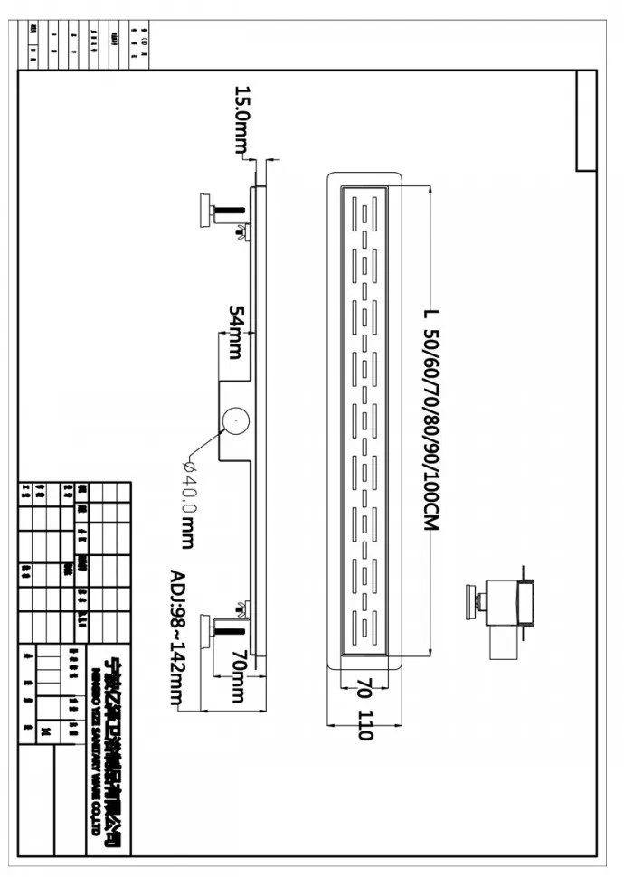 Flow zuhanyfolyóka 80