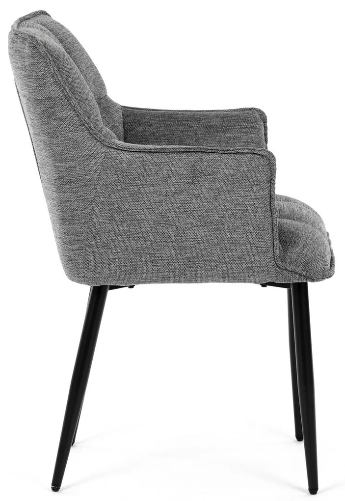Étkezőszék garnitúra DCH-J2139 GREY2, 2 db
