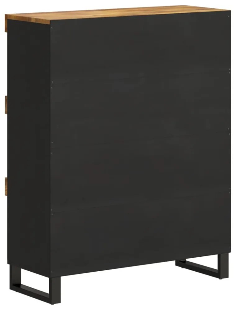 tömör mangófa tálalószekrény 85 x 33 x 107 cm
