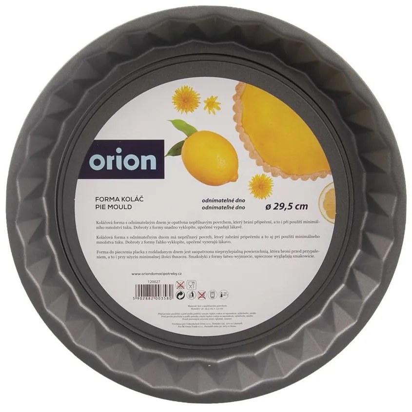 Orion Grey kalácssütő forma, 29,5 cm