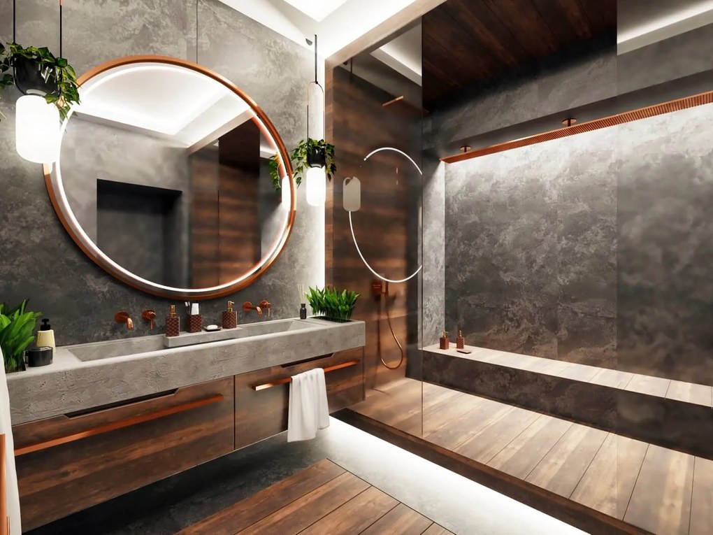 BISK Erga Glossy, álló kozmetikai pohár, fekete-arany, ERG-07969