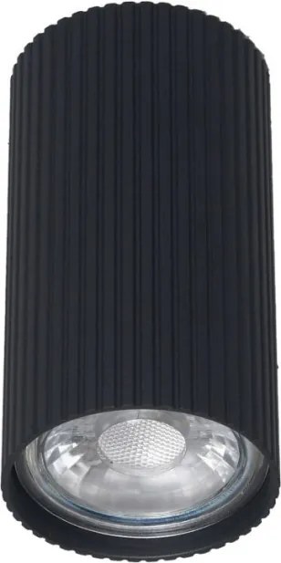 TK LIGHTING 10022 TUNE Hengeres Mennyezeti Lámpa Fekete GU10 IP20