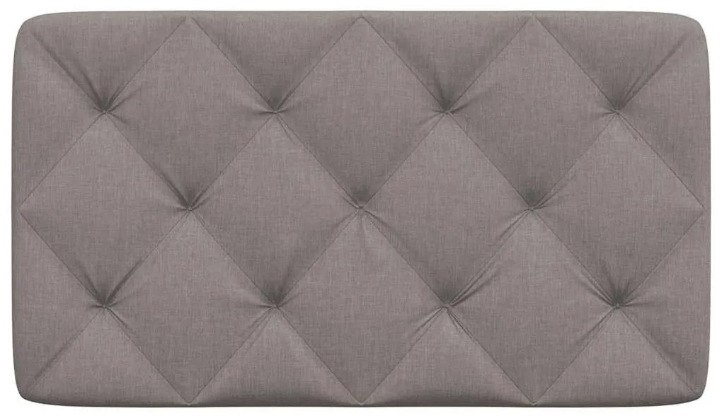 tópszínű szövet fejtámla párna 90 cm