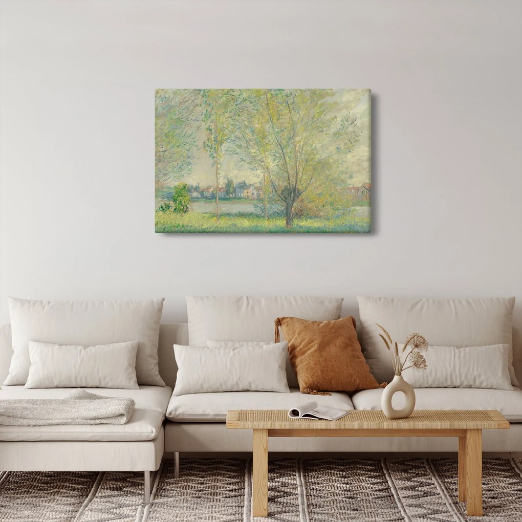 Kép - Claude Monet, The Willows, reprodukciók (90x60 cm)