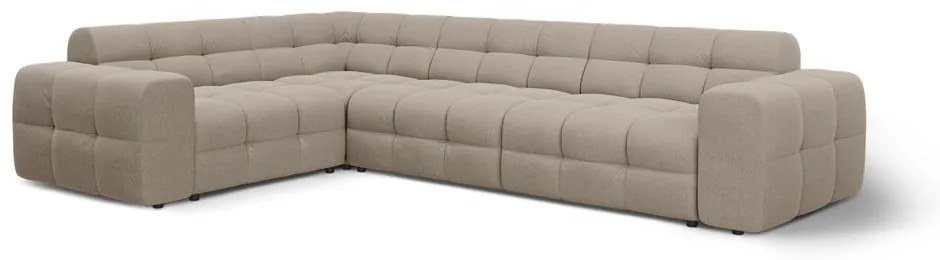 Barna sarokkanapé (bal oldali-L alakú) Kendal – Micadoni