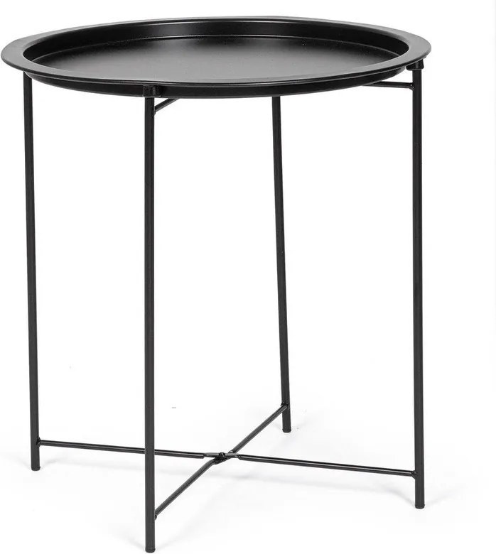 Fém kerek tárolóasztal ø 47 cm Hilmar – Yes Everyday