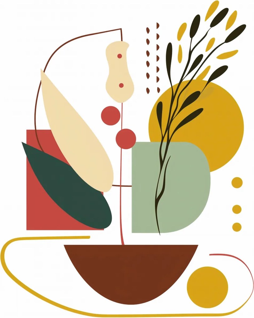 Poszter 64x90cm A holt természet harmóniája