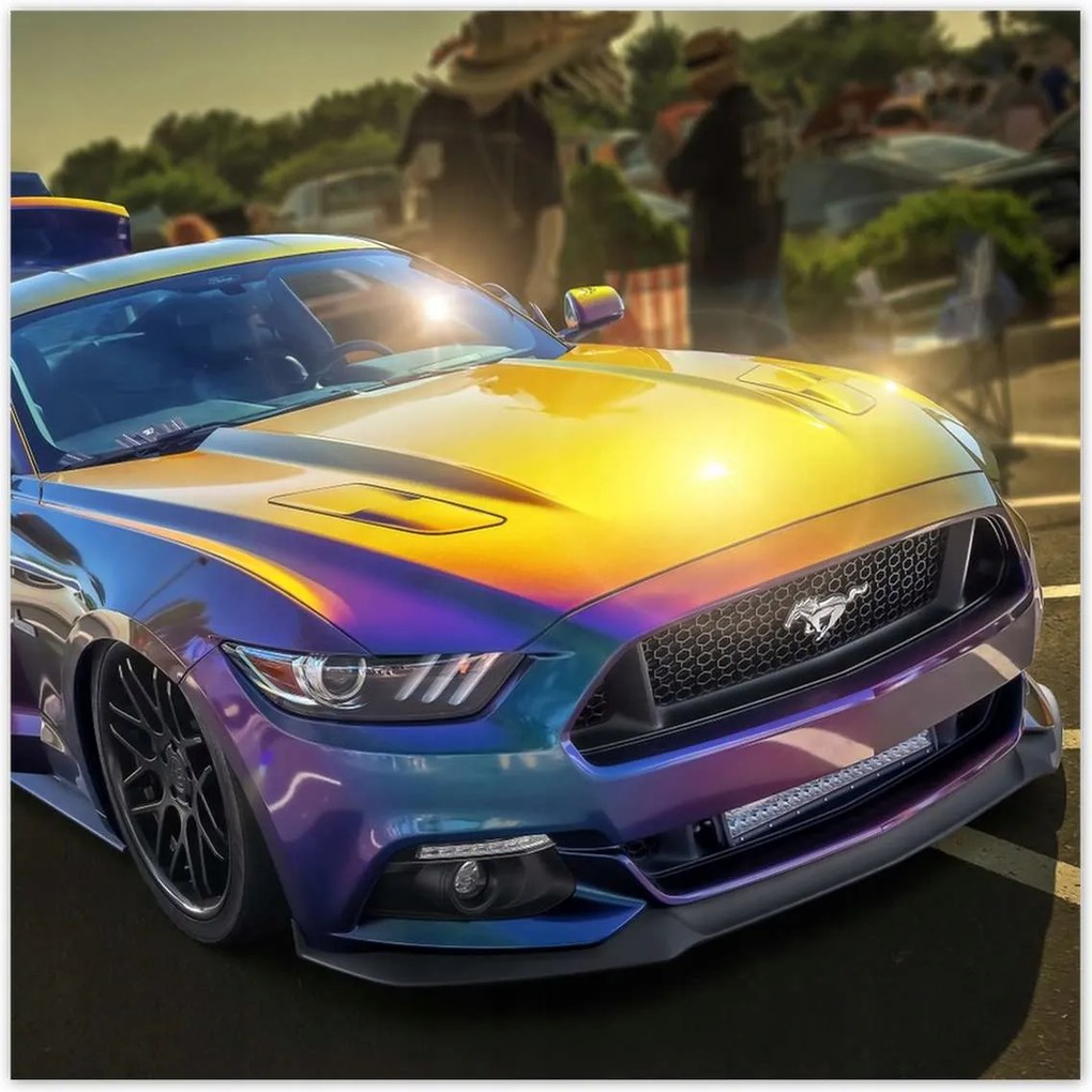 Poszter 70x70 Ford Mustang Gt Bestia