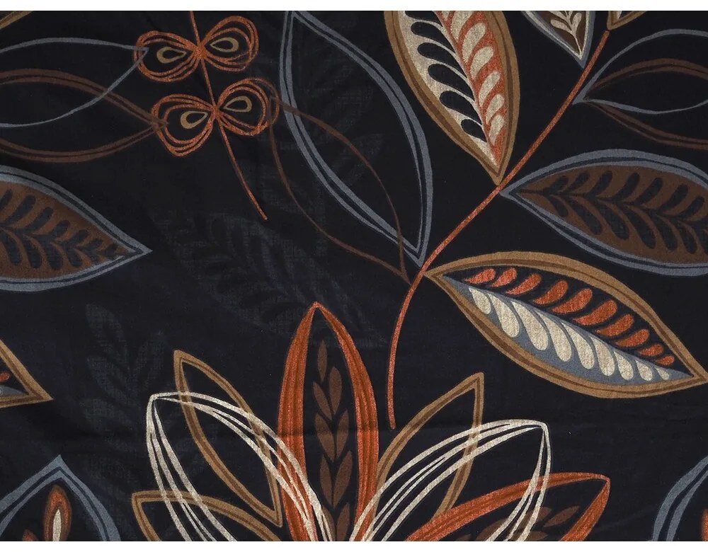 B.E.S. Petrovice Flanel ágynemű Noční listí(Éjszakai levelek), 140 x 200 cm, 70 x 90 cm