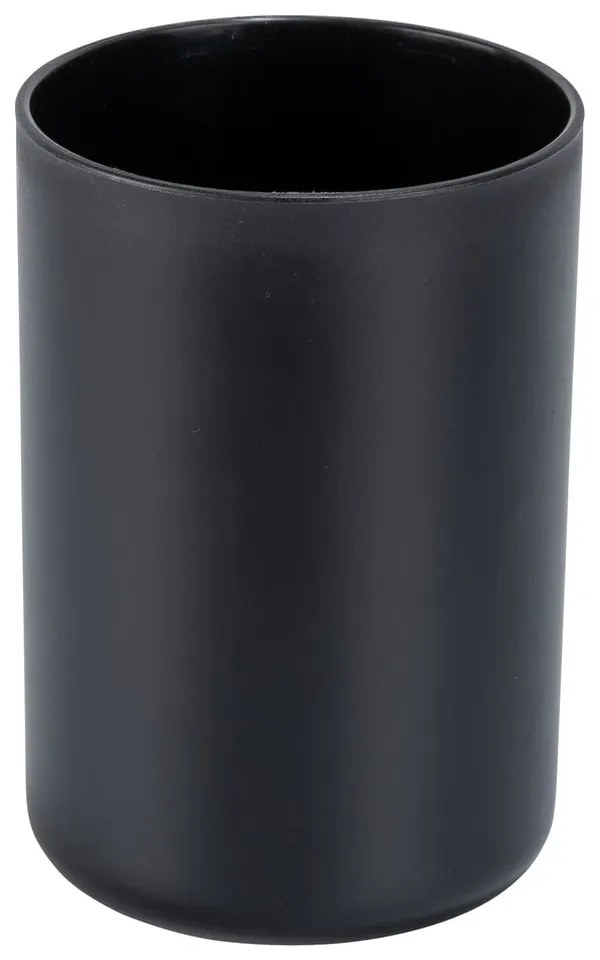 Fekete műanyag fürdőszobai kiegészítő szett Fano – Allstar