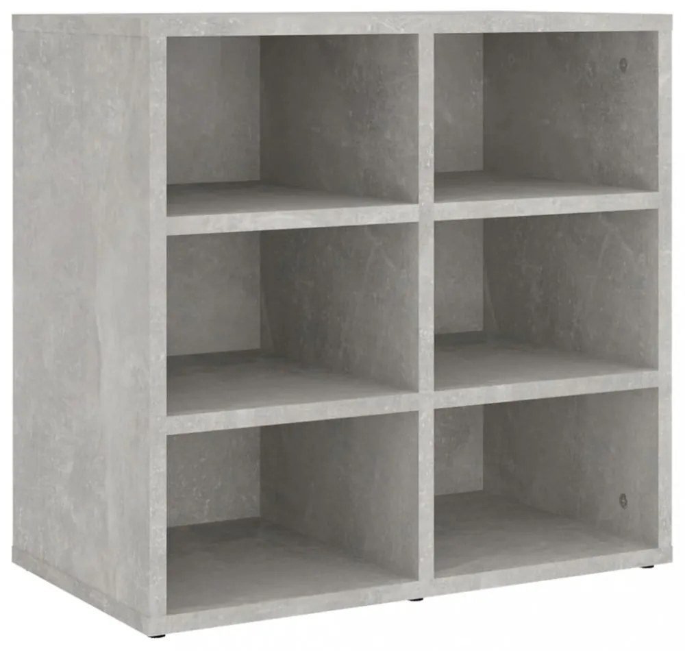 2 db betonszürke cipősszekrény 52,5 x 30 x 50 cm