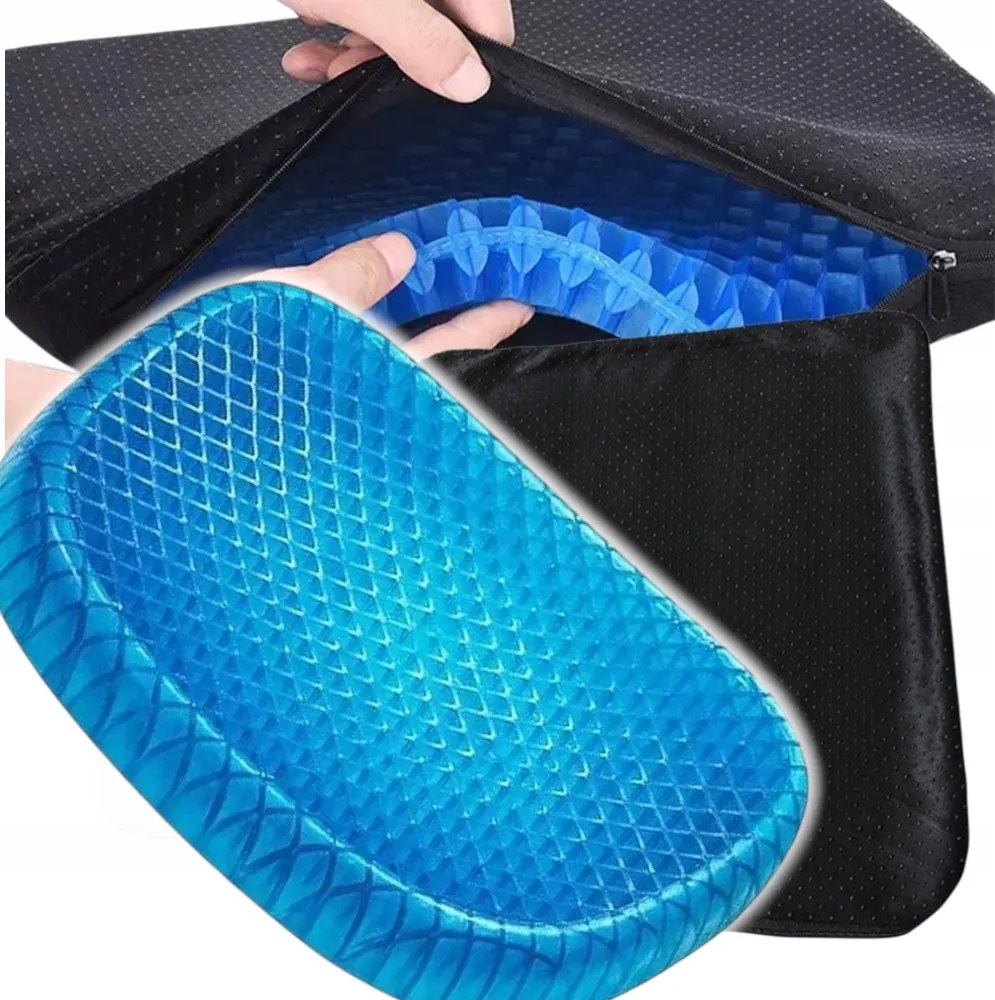 Ortopédiai Párna Zselés Szék Alátét Fotel Ülés Kényelem