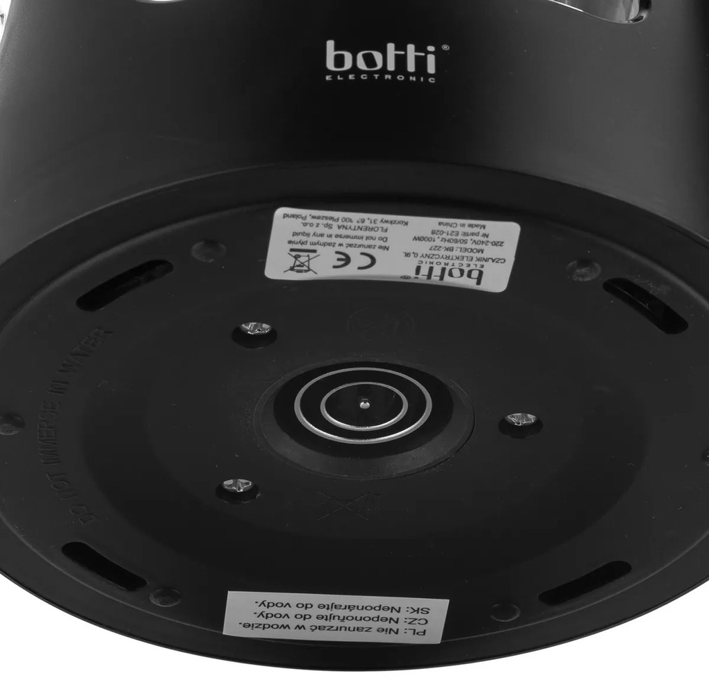 Botti Vivien 0,9 l üveg vízforraló