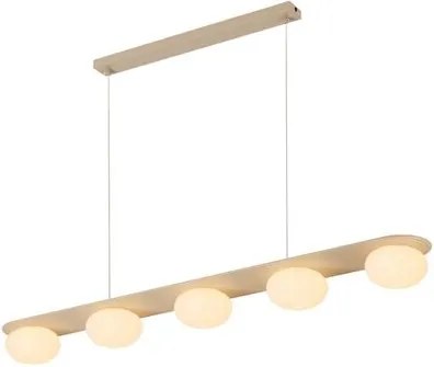 RÁBALUX 72462 GLOWBELLS Többágú Függesztett Lámpa Grézs G9 IP20