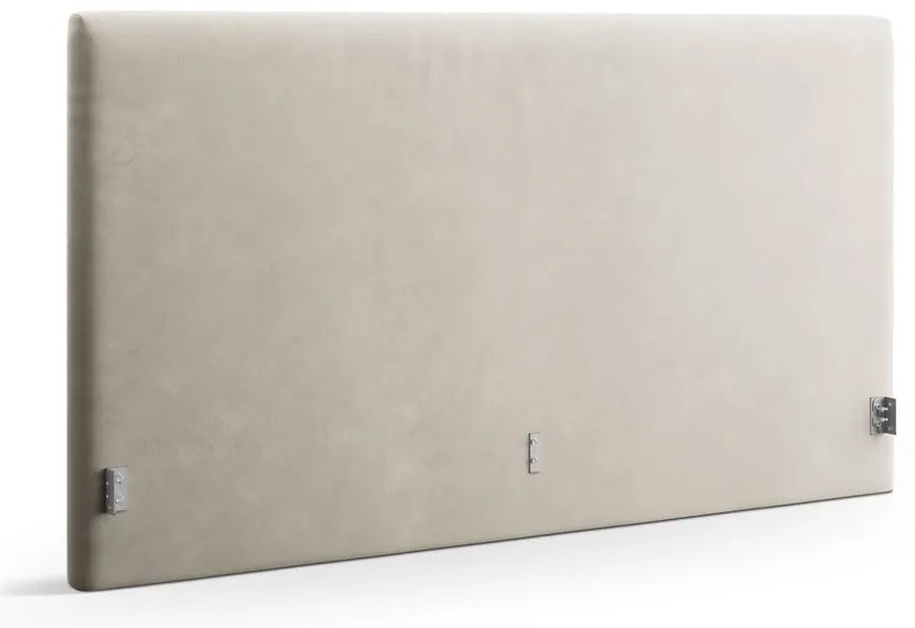 Bézs kárpitozott ágytámla 150,5x100 cm Remo – Micadoni