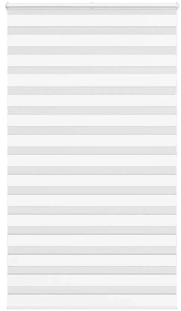 zebrafüggönnyel fehér szövetszélesség 125,9 cm poliészter