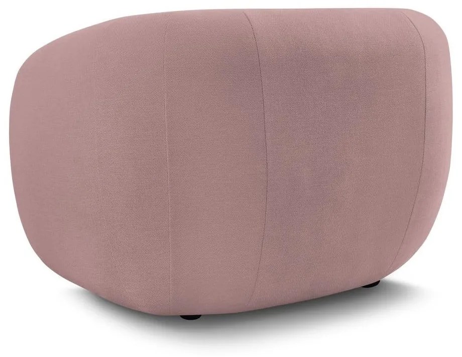 Világos rózsaszín fotel Celine – Bobochic Paris