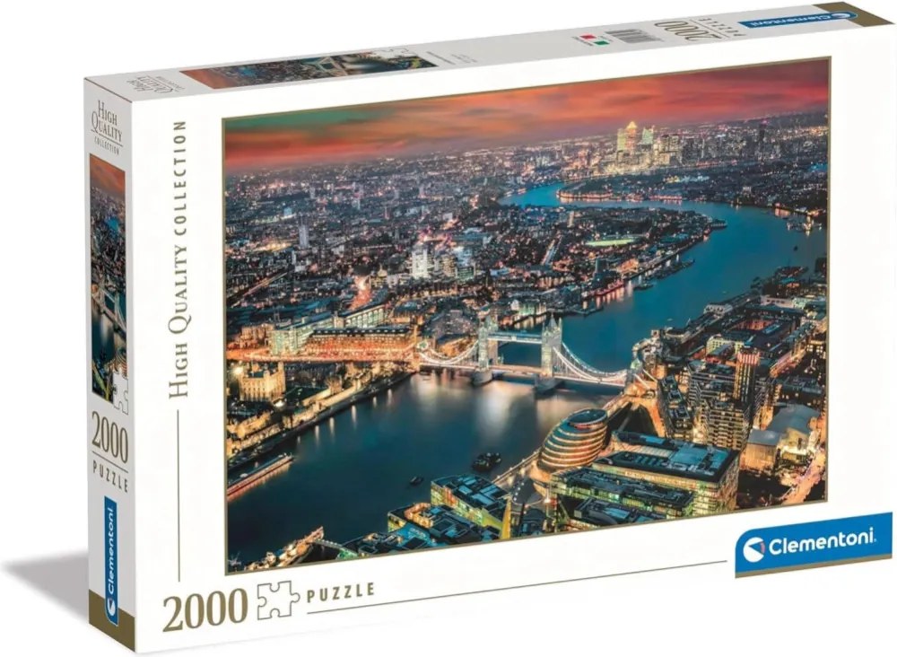 London Aerial View 2000 db-os puzzle Clementoni