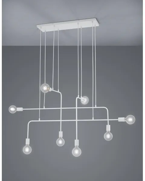 Trio - Csillár zsinóron CONNOR 8xE27/10W/230V