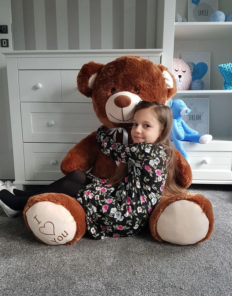 Plüss játék Maci 160 cm brown