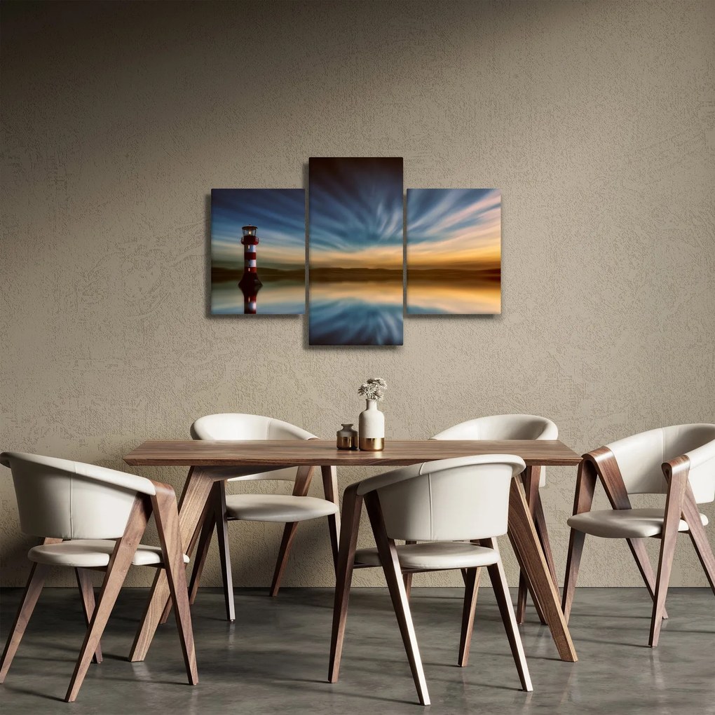 Világítótorony képe (90x60 cm)