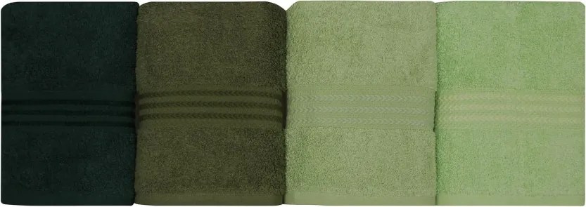 Rainbow törülköző, zöld, 30×50 cm – TR317HBY2483