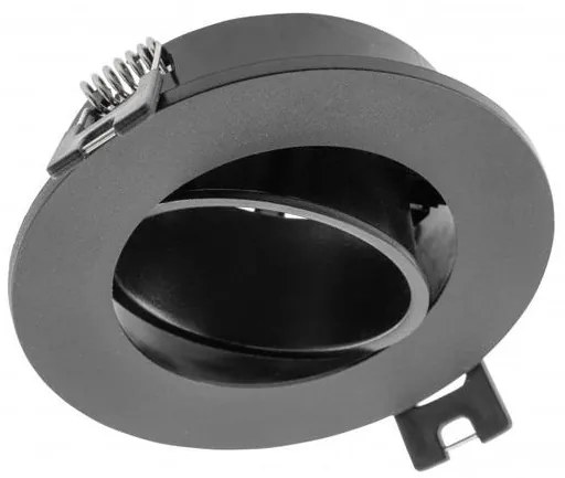 Lámpa Mennyezeti lámpatest LINTO, IP20, Ø90x29mm, kör, fekete