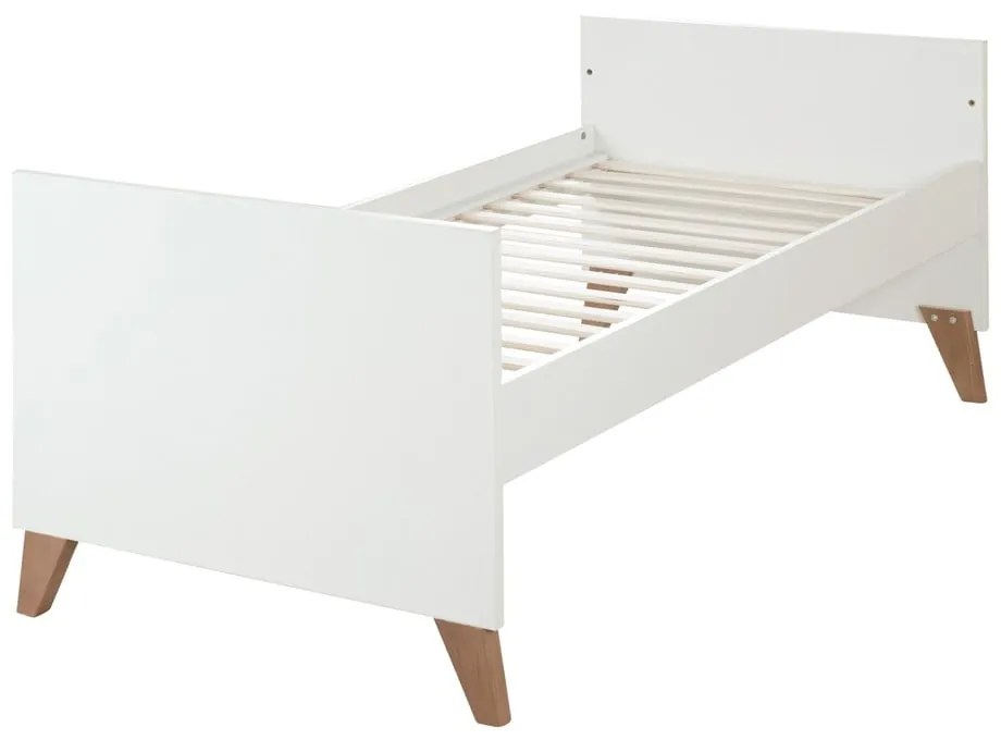 Fehér-natúr színű babaágy 70x140 cm Ole – Roba