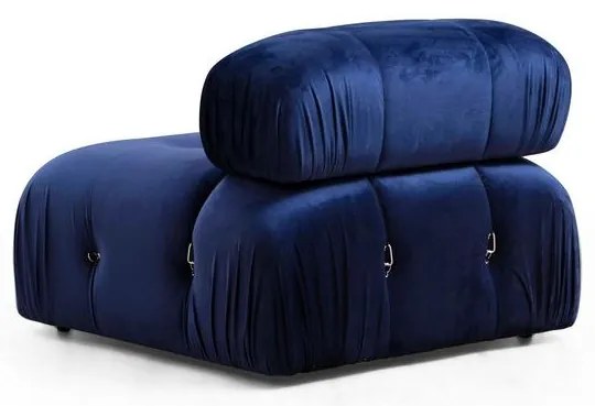 Sarokkanapé Bubble Velvet Kék L1-O1-1R-PUF