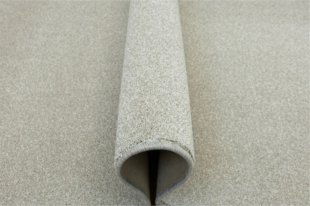 Szőnyeg Bézs Krém Melange Sűrű Puha Filc Domingo Hálószoba 250x400 cm