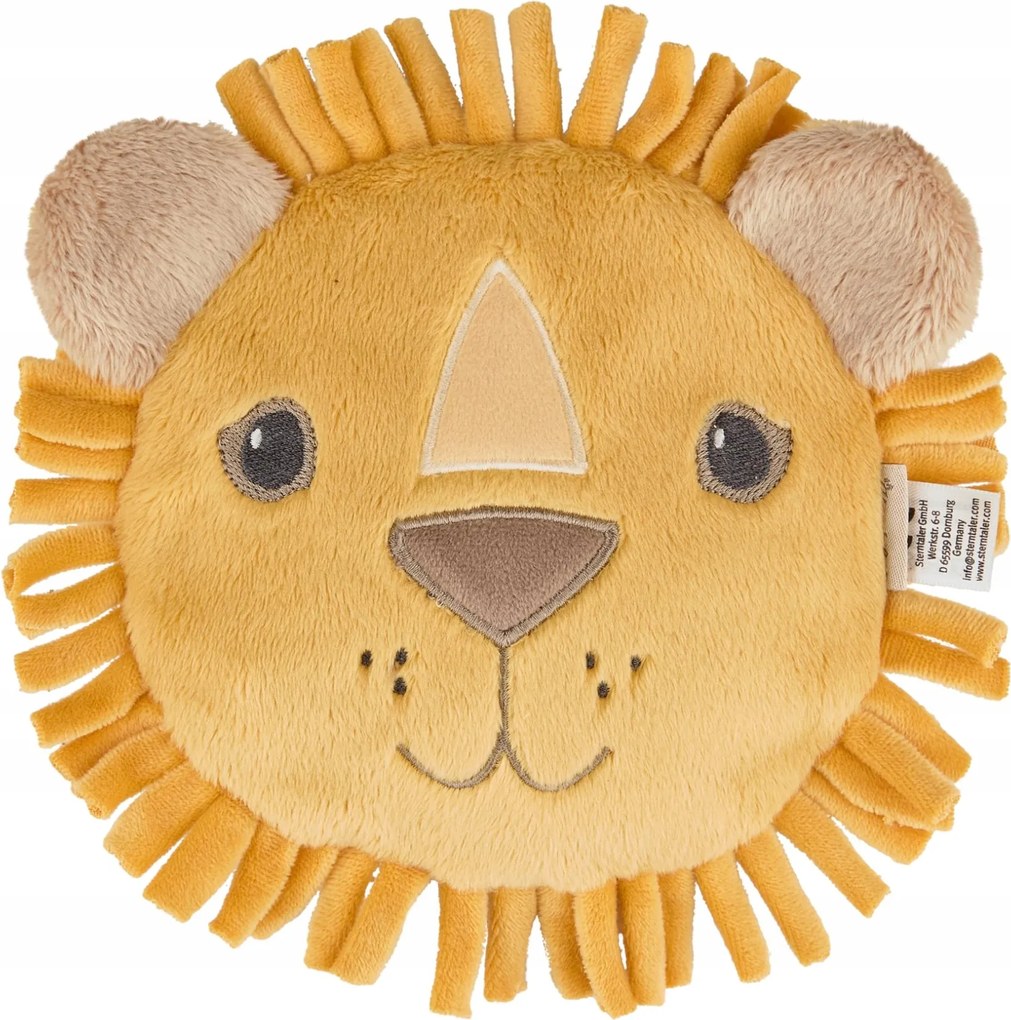 Sterntaler Gyerek melegítőpárna Löwe Leo 14 x 15 x 3 cm sárga oroszlán