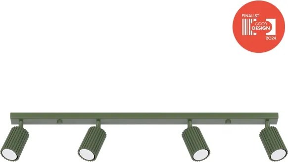 Brilagi - LED spotlámpa CRESTO 4xGU10/10W/230V zöld