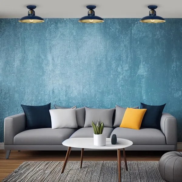 Brilagi - Felületre szerelhető csillár  FLAMENGO 1xE27/60W/230V kék