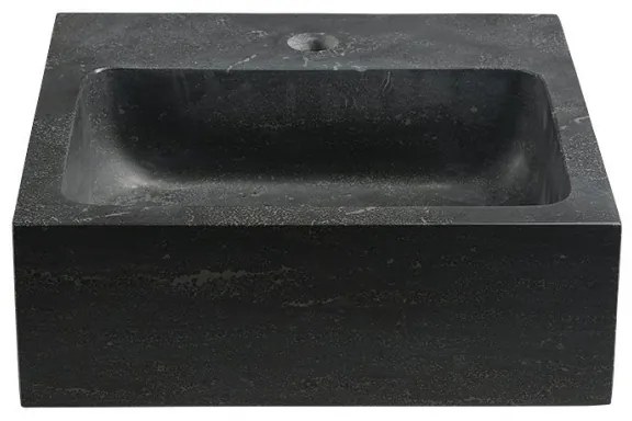Sapho - BLOK fali mosdó 30x30 cm antracit