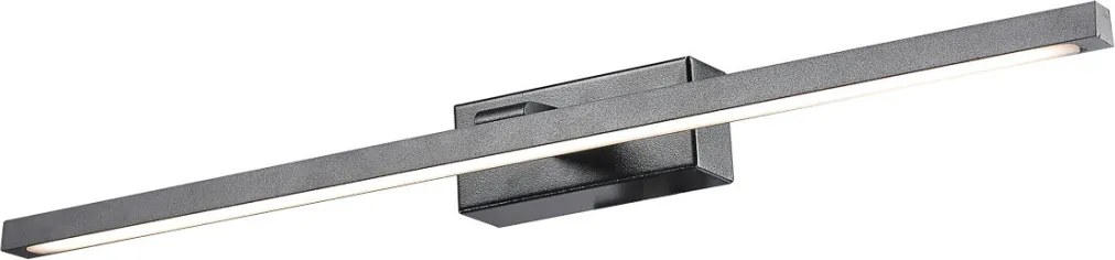 Italux NERTUS MB1362M-BK Fali lámpa 1x12W/LED 3000K 610LM IP44