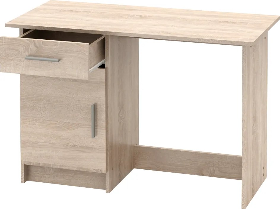 Univerzális PC asztal, sonoma tölgy, SIRISS NEW