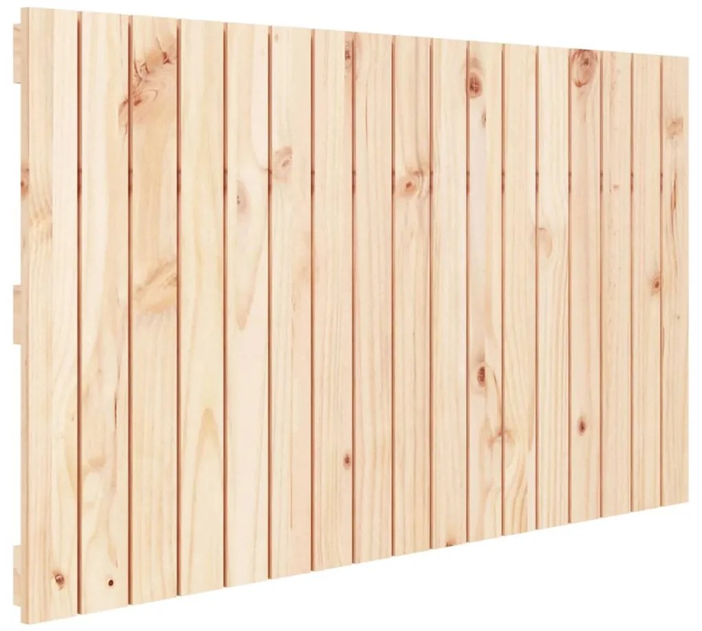 tömör fenyőfa fali fejtámla 108 x 3 x 60 cm