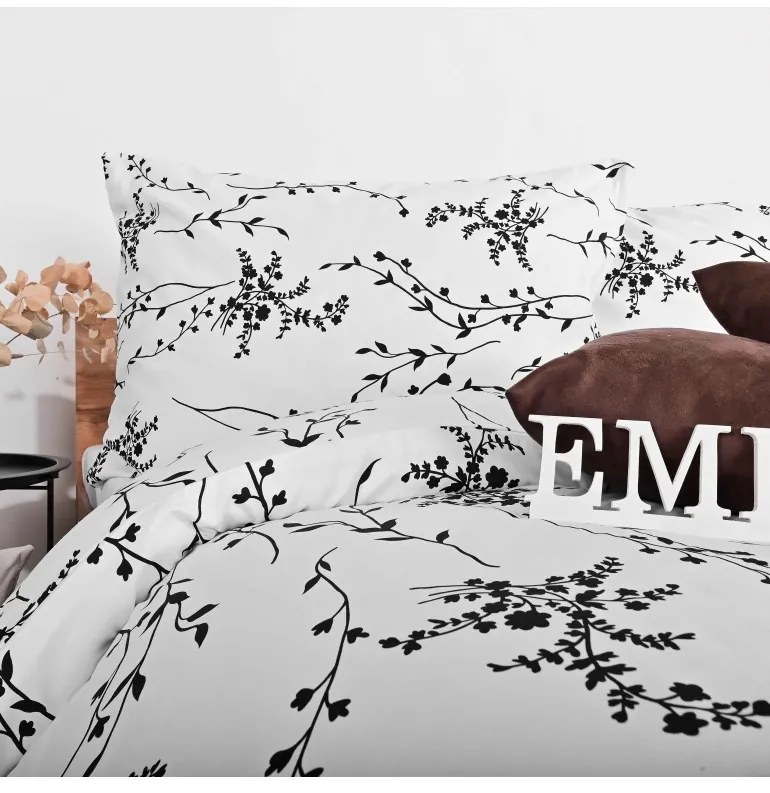 EMI Talin pamutszatén ágyneműhuzat, A standard egyszemélyes ágy szett tartalma: 1x 140x200 + 1x 70x90