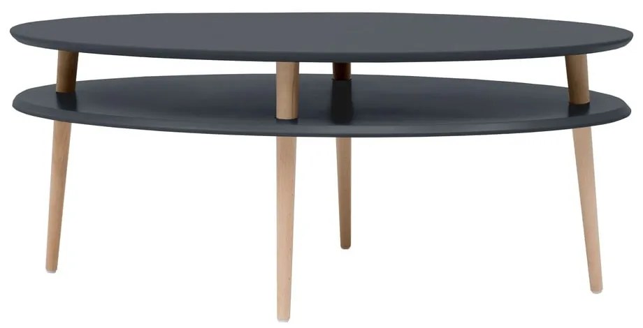 OVO grafitszürke dohányzóasztal - Ragaba