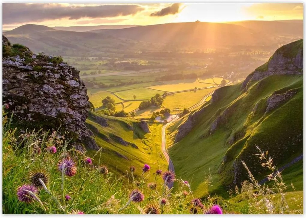 Poszterek 100x70 Gyönyörű tájkép Kilátás