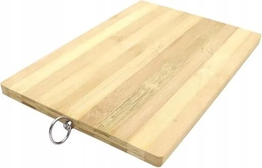 Bambusz Vágódeszka Konyhai Fa Nagy 40X30 CM