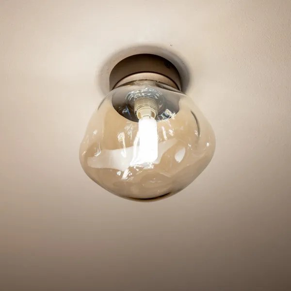 BRILAGI - Mennyezeti lámpa VULCANO 1xG9/8W/230V bronz/füstös bézs