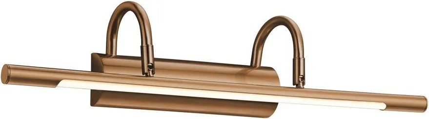 Sárgaréz színű LED fali lámpa Cuadro – Trio