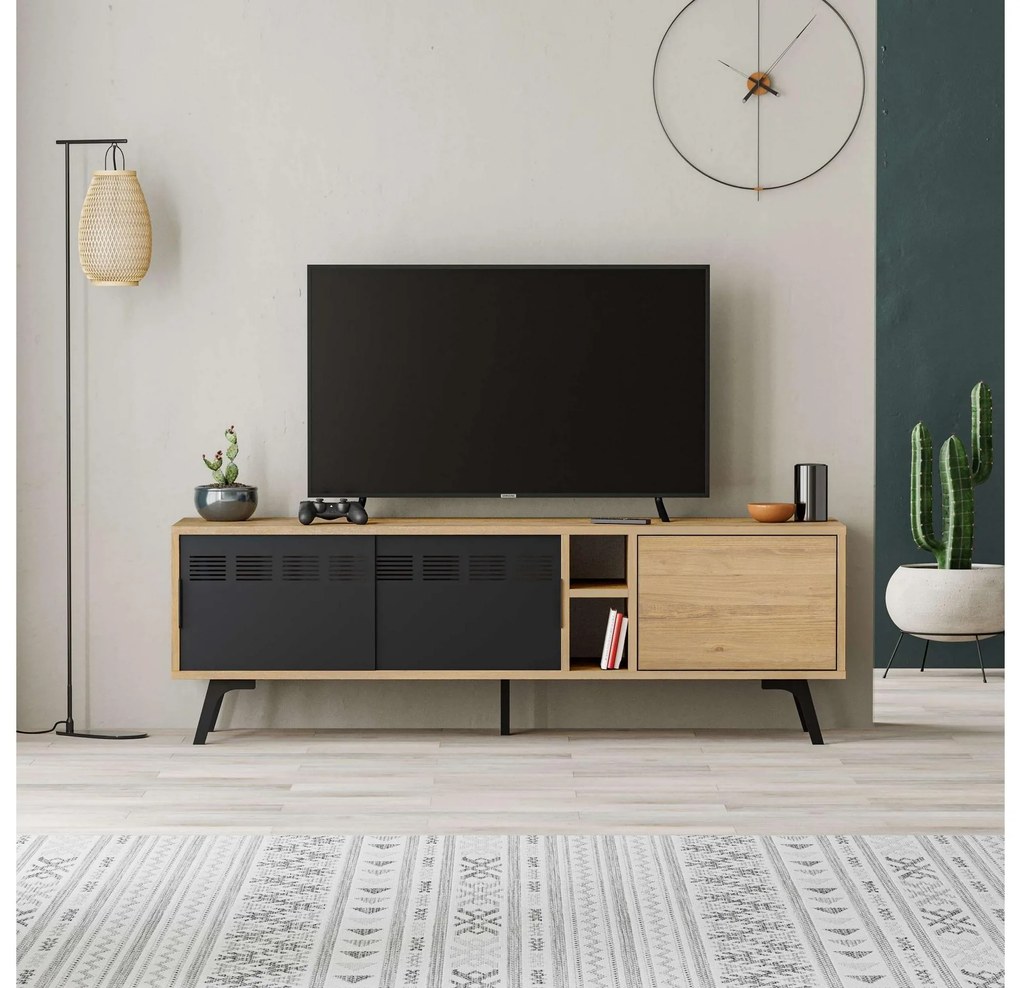 TV asztal/szekrény Lalia (zafír tölgy). 1107962