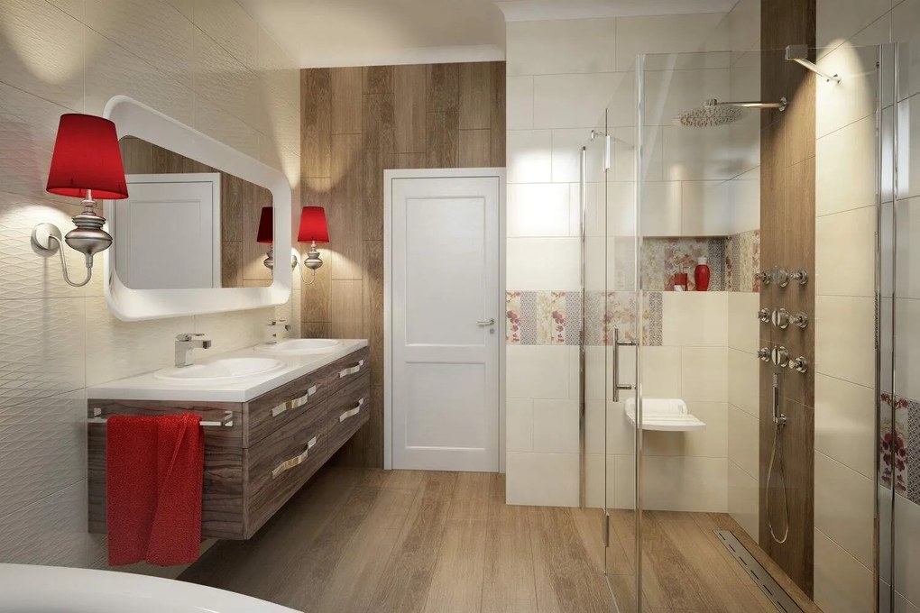 Deante Vital kiegészítők, függő összecsukható szék, fehér, NIV_651A