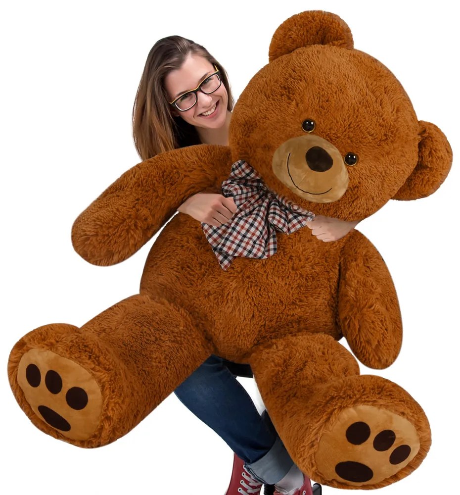 Deuba Teddy maci XXXL 165 cm - barna