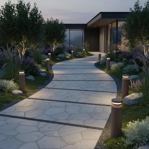 Ideal Lux - LED Kültéri lámpa BOEING LED/14W/230V 40 cm IP65 barna