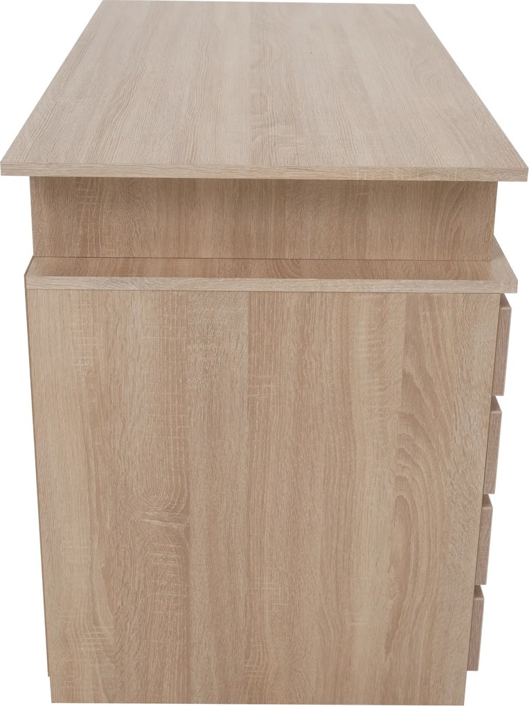 Pc asztal, szonoma tölgy, HANY NEW