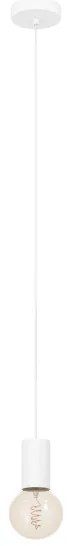 Eglo 900798 - Csillár zsinóron POZUETA 1xE27/40W/230V fehér